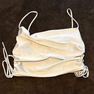 Papermoon Blue Ruched Camisole